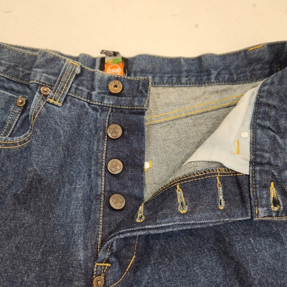 Gino Green Global Jeans Mens 34x31 Blue Vintage Embroidered JNCO Grunge 999 - Picture 6 of 15